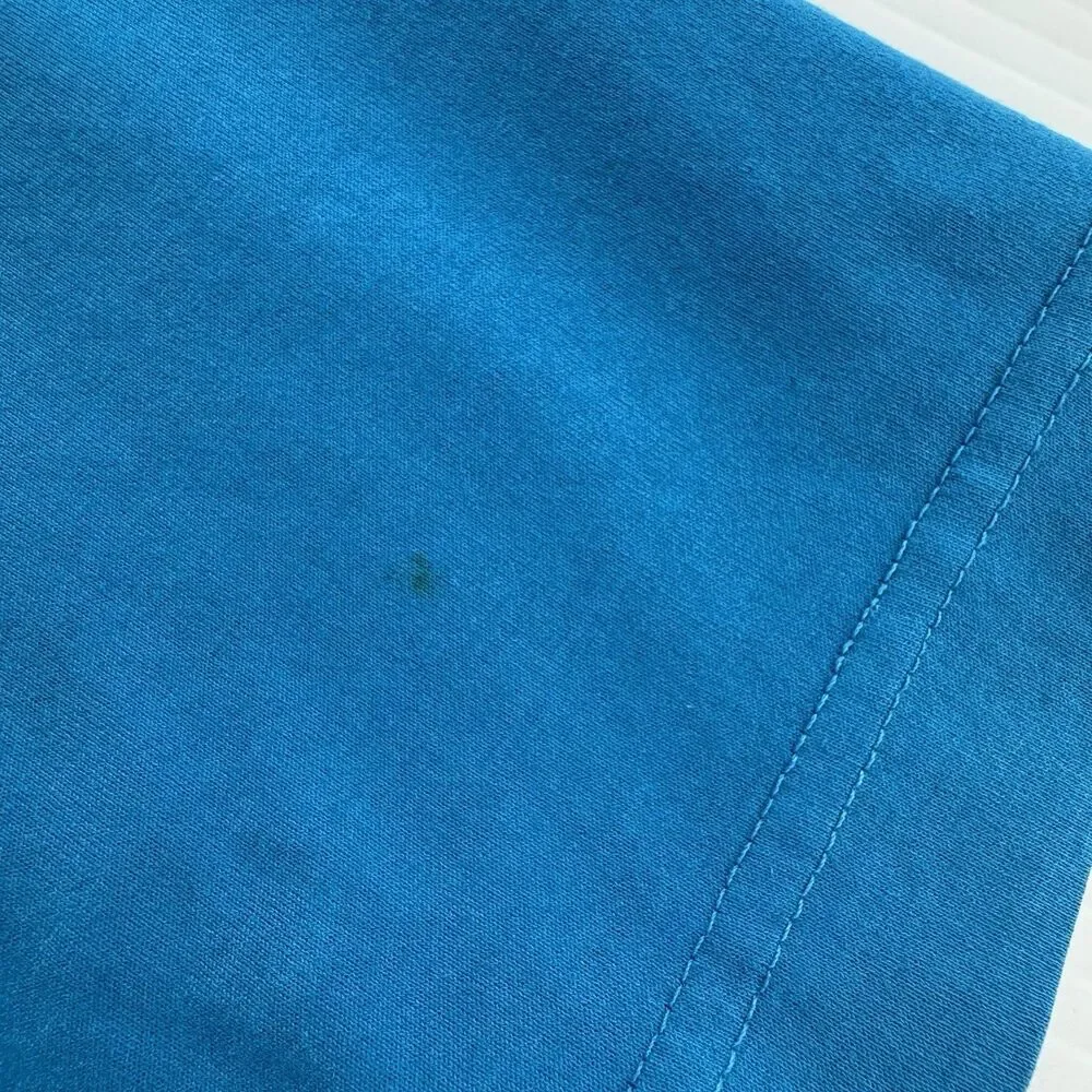 Bugatchi TPC Scottsdale Golf Shirt Mens M Blue Mercerized Cotton